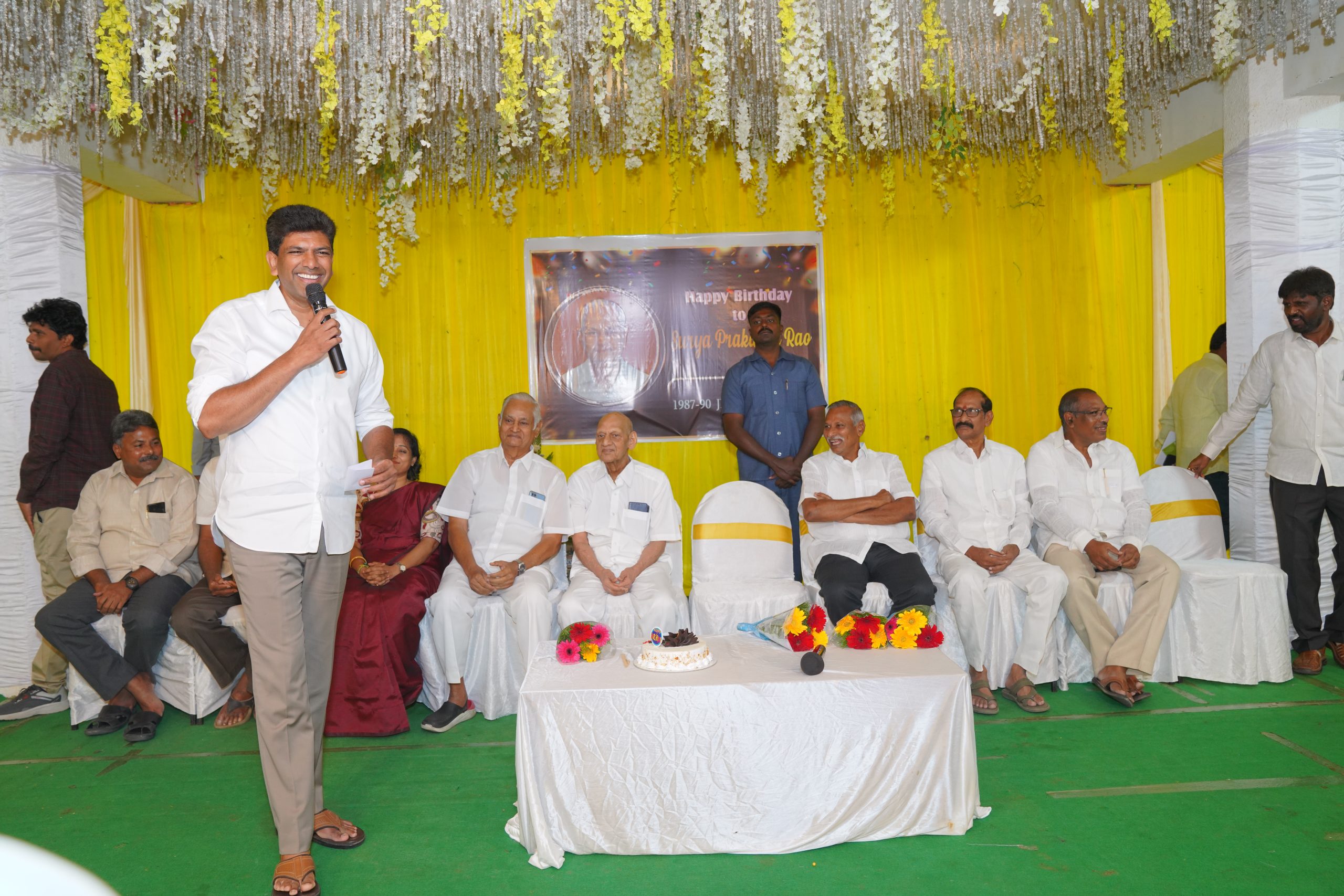 At Birthday celebration of Surya Prakash