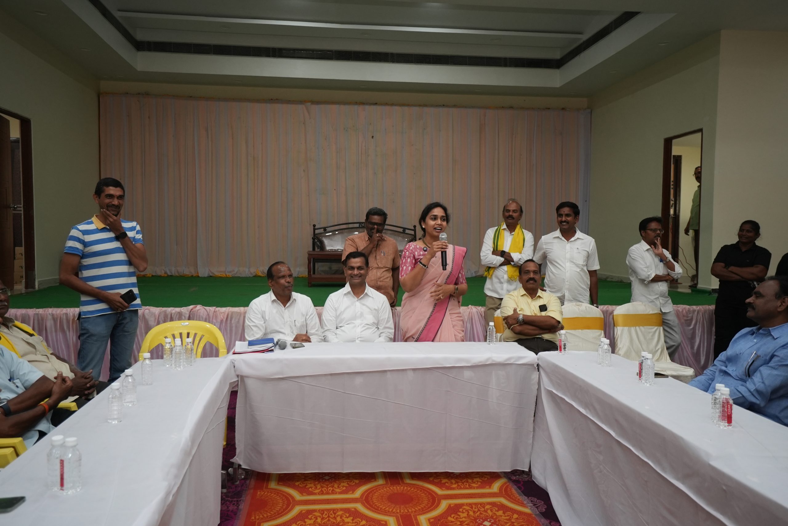 Siddartha Gardens  LIC and Star Health Staff Meeting