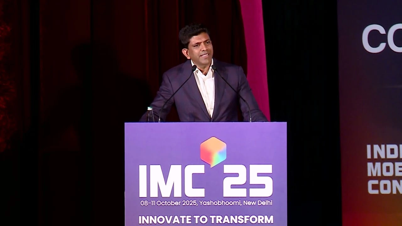 Dr. Chandra @ IMC 2025 Roadshow: Showcasing India’s Leadership in Next-Gen Telecom & Technology