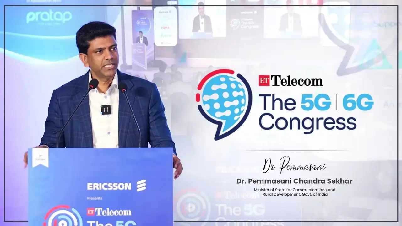 Dr. Pemmasani: From Market to Maker — India’s Journey to 1 Billion 5G Users & 6G Leadership