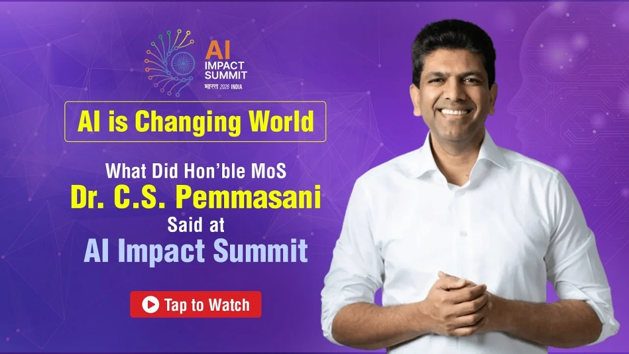 Dr. Pemmasani on India’s Digital Transformation: From 5G to AI Leadership